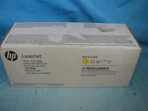 GENUINE HP W2122XC YELLOW TONER CARTRIDGE - NEW - FREE SHIPPING - Afbeelding 1 van 1