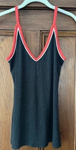 Camiseta sin mangas Express One Eleven azul cuello en V correa de espagueti cami camisola grande - Imagen 1 de 14