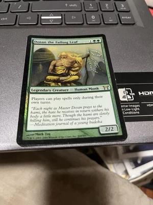 Mtg DOSAN, The Falling Leaf FOIL Champions Of Kamigawa Unplayed - Image 1 of 2