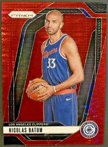 Nicolas Batum 2024-25 Panini Prizm #177 Red Pulsar /75 - Picture 1 of 2