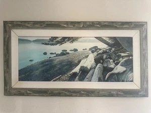 Paul Grignon Ocean/Beach Art Giclée su tela, spiaggia, isola - Foto 1 di 6