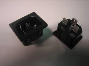IEC 3 Position Computer Power Socket P/N:42R02-3212-150 - Picture 1 of 1
