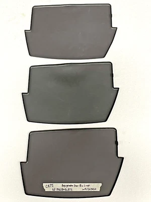 Quantidade 3 forros de porta de geladeira WR17X13250 para GE PFE28KBLBTS C475 - Imagem 1 de 2