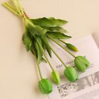 Silicone Tulips Bouquet Real Touch Home Decor Romantic Fake Flower