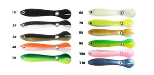11pcs Fishing Lures Fake Bait 6g Soft Bionic Fishing Lure Saltwater & Freshwater - Picture 1 of 24