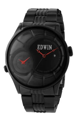 Reloj Edwin VINTAGED Hombre Doble Hora, Caja Acero Inoxidable con Acero Inoxidable Foto 1 de 4