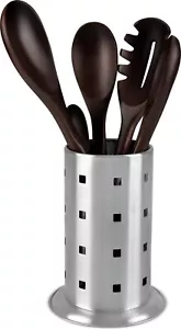 Juego de utensilios de cocina Servappetit de 5 piezas hecho de madera de acacia color marrón nuevo en caja - Imagen 1 de 8
