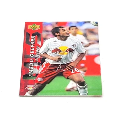 Tarjeta coleccionable 2006 Upper Deck MLS fútbol Amado Guevara New York Red Bulls #68 Foto 1 de 2