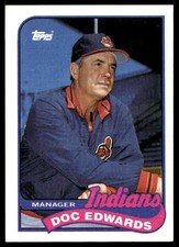 1989 Topps Doc Edwards Cleveland Indians #534