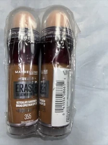 Maybelline Instant Age Rewind Eraser Treatment Foundation Makeup #355 / 2 Pc - Picture 1 of 2