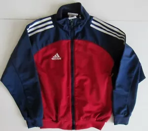 Top Condition: Vintage Adidas (Retro) Tracksuit Top Vest! Old School Size 8 (L) - Picture 1 of 5