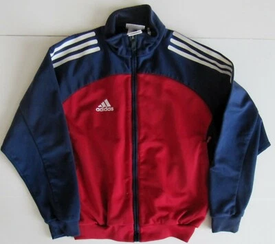Top Condition: Vintage Adidas (Retro) Tracksuit Top Vest! Old School Size 8 (L) - Image 1 of 4