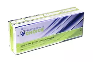 Professional's Choice Class 4 Self-Seal Sterilization Pouches 3.5" x 6.5" - Picture 1 of 1
