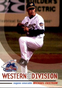 2004 Northwest League All-Stars Grandstand #37 Michael Ekstrom Gresham Oregon OR