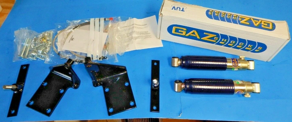New Front Tube Shock Conversion Kit with GAZ Shocks for MGB 1963-1980 Made in UK - Image 1 of 1