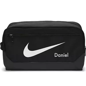 Personalised Nike Brasilia Shoe Boot Bag, Boys Football Rugby Kids Sports Footy - Picture 1 of 10