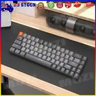 K68 Gaming Keyboard Wireless Dual Mode Mechanical Keyboard (Deep Gray Red Axis) 