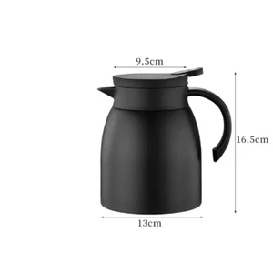 1200Ml Stainless Steel Thermos Bottle Vacuum Insulation Leak-Proof Coffee Tea Ke - Picture 1 of 12