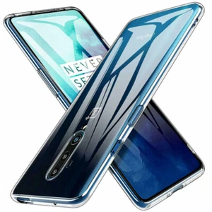 For OnePlus 12 11 10 Pro 8T Nord 2 CE3 Silicone Slim Clear Soft Phone Case Cover - Picture 1 of 11