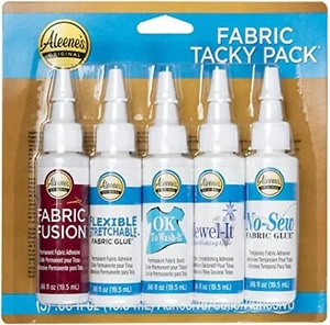 Fabric Glue Mighty Mend It Fabric Glue Permanent Clear Washable Clothing Glue... - Picture 1 of 6