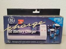 NIB GE Nickel Cadmium Battery Charger Box has Wear BC4B Never Used In Box
