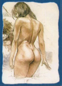 TARJETA DE COLECCIONISTA SERPIERI DRUUNA~#4~ADULTO RARO~SENSUAL~DIFÍCIL DE ENCONTRAR~TARJETA COMERCIAL! - Imagen 1 de 6