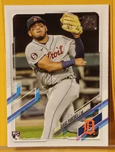 Isaac Paredes Topps 2021 Series 1 Baseball #65 Detroit Tigers RC Rookie Card - Picture 1 of 2