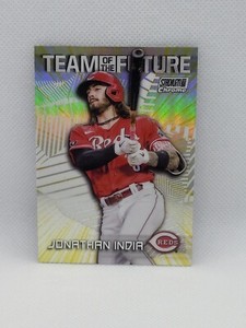 2022 Stadium Club Chrome Team of the Future #TOF-5 Jonathan India Non Auto Reds