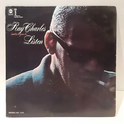 Ray Charles – Invites You To Listen (ABC 595) 1967 LP - Image 1 of 4