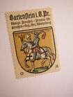 Bartenstein in Ostpreußen / Reklamemarke Kaffee Hag - Wappen