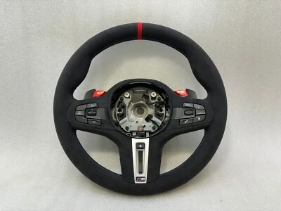 OEM BMW M5 F90 5 SERIES SPORT COMPETITION PERFORMANCE STEERING WHEEL 2017-2020 - Image 1 of 4