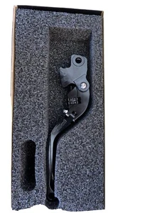 PSR 00-01666-22 GP Folding Adjustable Lever Black Brake - Picture 1 of 5