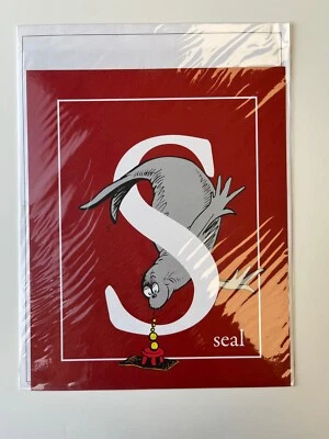 Dr. Seuss "S as Seal" - Impresión artística Foto 1 de 2