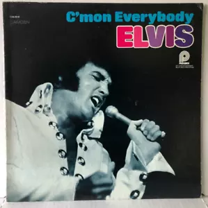 COVER ONLY! Elvis Presley C'MON EVERYBODY 1975 Pickwick Camden COVER ONLY VG+ - Picture 1 of 2