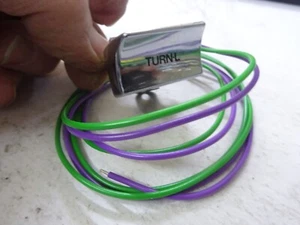 Harley FL FX XL Rpl OEM 82-95 CHROME CHOICE of RIGHT or LEFT TURN SIGNAL SWITCH - Bild 1 von 10