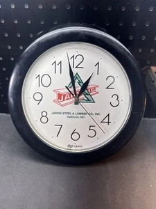 JARVIS Steel and Lumber Baltimore MD Wall Clock Advertising - TOP Quartz - Picture 1 of 3