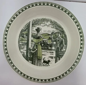 Vintage 9.5" Watkins Pie Plate Spring Salesman 1983 Commemorative Plate - Picture 1 of 9