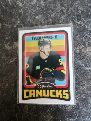 2024-25 O-Pee-Chee Retro Base Tyler Myers Card# 387 - Image 1 of 2