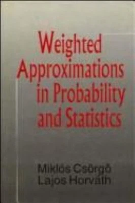 Weighted Approximations in Probability and Statistics Hardcover - Image 1 of 2