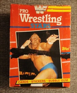 Caja de cera 1985 Topps WWF Pro Wrestling Stars-36 paquetes sellados de fábrica Hulk Hogan - Imagen 1 de 5