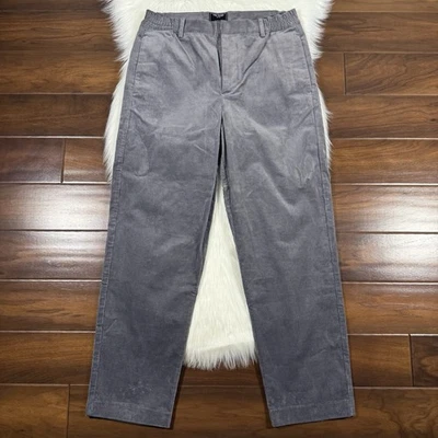 Pantalones Todd Snyder Para Hombre Talla Mediana Gris Pana Pierna Cónica Foto 1 de 4