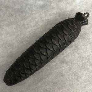 Vintage German Cuckoo Clock Pinecone Replacement Weight 1510 Grams 7.50” - Picture 1 of 5