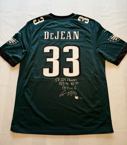 Cooper DeJean Eagles Autographed Jersey Inscriptions Limited Edition of 25 - Picture 1 of 6