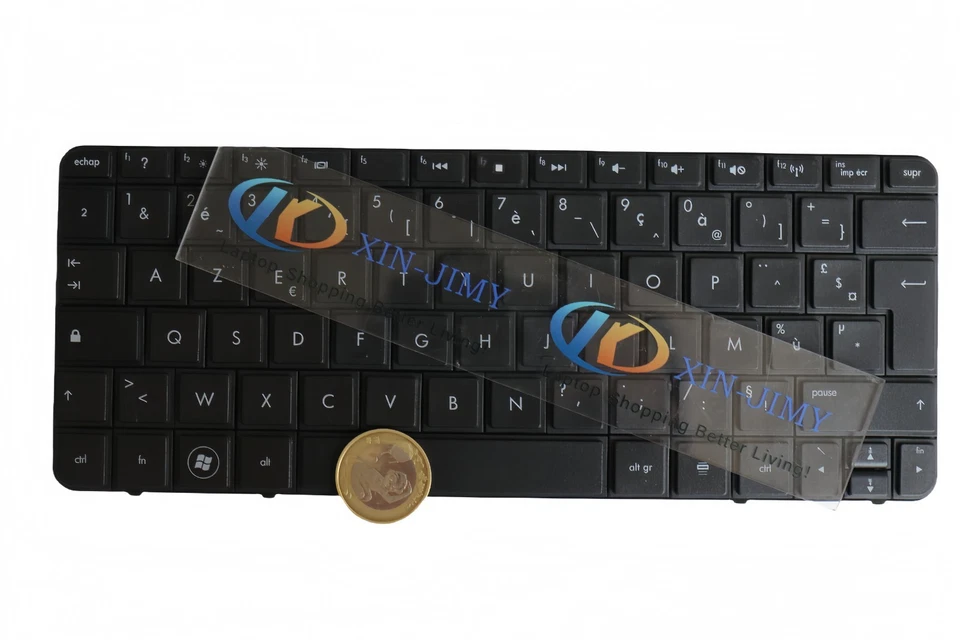 NEW French Black Keyboard For HP COMPAQ MiNi CQ10 110-3000 Series Mini 110-3000 - Image 1 of 3