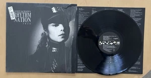 JANET JACKSON RHYTHM NATION 1814 SHRINK + INNER SLEEVE ORIG 1989 1ST PRESS NM LP - Imagen 1 de 3