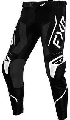 Pantalones todoterreno FXR Podium Relay MX para hombre negros/blancos Foto 1 de 2