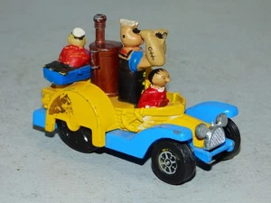 Corgi Juniors Whizzwheels Popeye Paddle Wagon yellow & blue - Picture 1 of 2