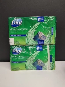 12 DIAL MOUNTAIN FRESH SOAP BARS SEALED DIAL 4 oz BARS DEODORANT ANTIBACTERIAL - Picture 1 of 1