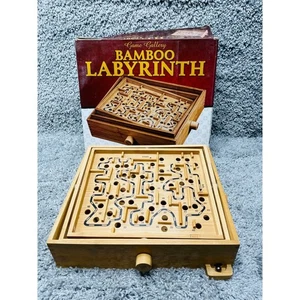 Cardinal Gallery Bamboo Labyrinth The Solitaire Game Of Skill Board Game - Picture 1 of 10