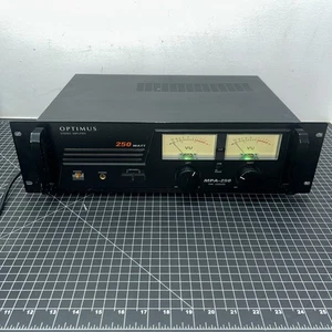 Amplificador estéreo Optimus 250 vatios MPA-250 refrigerado por ventilador - Imagen 1 de 12